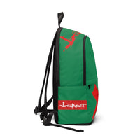 Detroit RED - Unisex Fabric Backpack(GREEN)