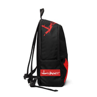 Detroit RED - Unisex Fabric Backpack(BLACK)
