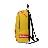 Detroit RED - Unisex Fabric Backpack(YELLOW)